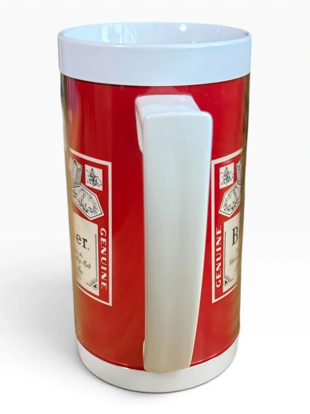 Vintage Budweiser Double-Wall Insulated Plastic Mug  by Thermo-Serv